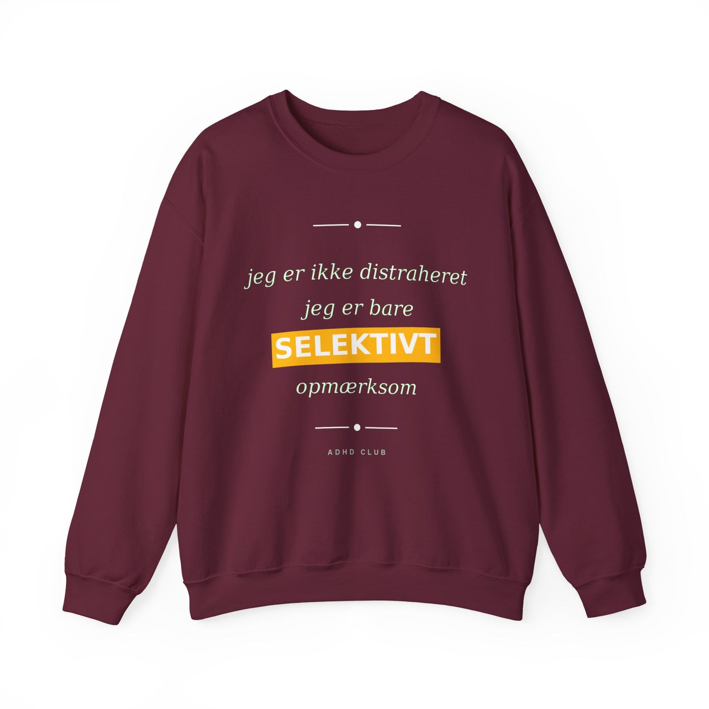 Sweatshirt Selektiv opmærksom