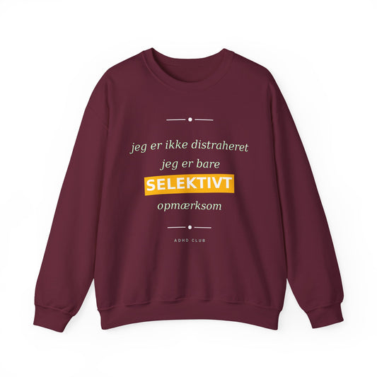 Sweatshirt Selektiv opmærksom