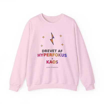Sweatshirt — Drevet af Hyperfokus & Kaos