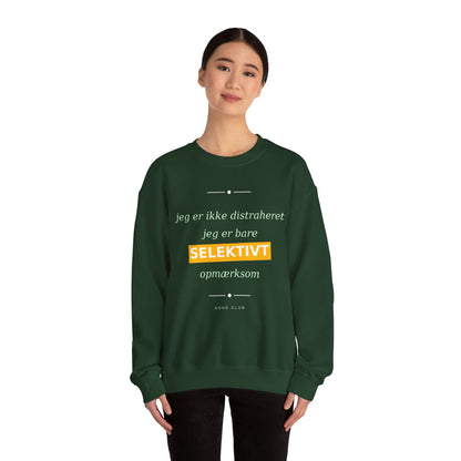 Sweatshirt Selektiv opmærksom