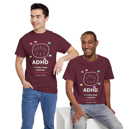 T-Shirt — "47 Faner Åbne I Hjernen"