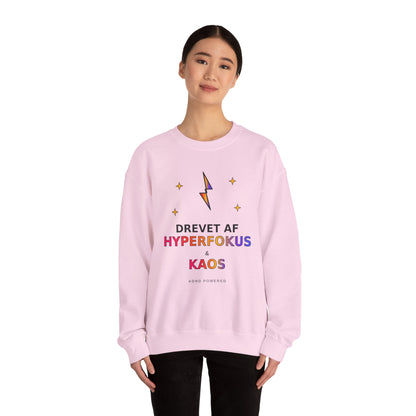 Sweatshirt — Drevet af Hyperfokus & Kaos