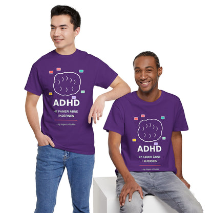 T-Shirt — "47 Faner Åbne I Hjernen"