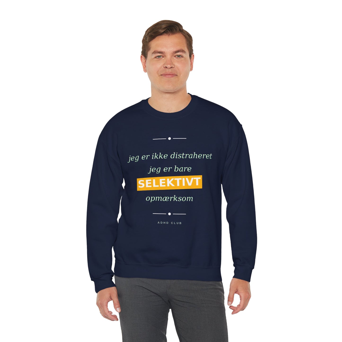 Sweatshirt Selektiv opmærksom