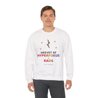 Sweatshirt — Drevet af Hyperfokus & Kaos