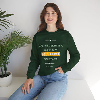 Sweatshirt Selektiv opmærksom