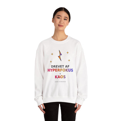 Sweatshirt — Drevet af Hyperfokus & Kaos