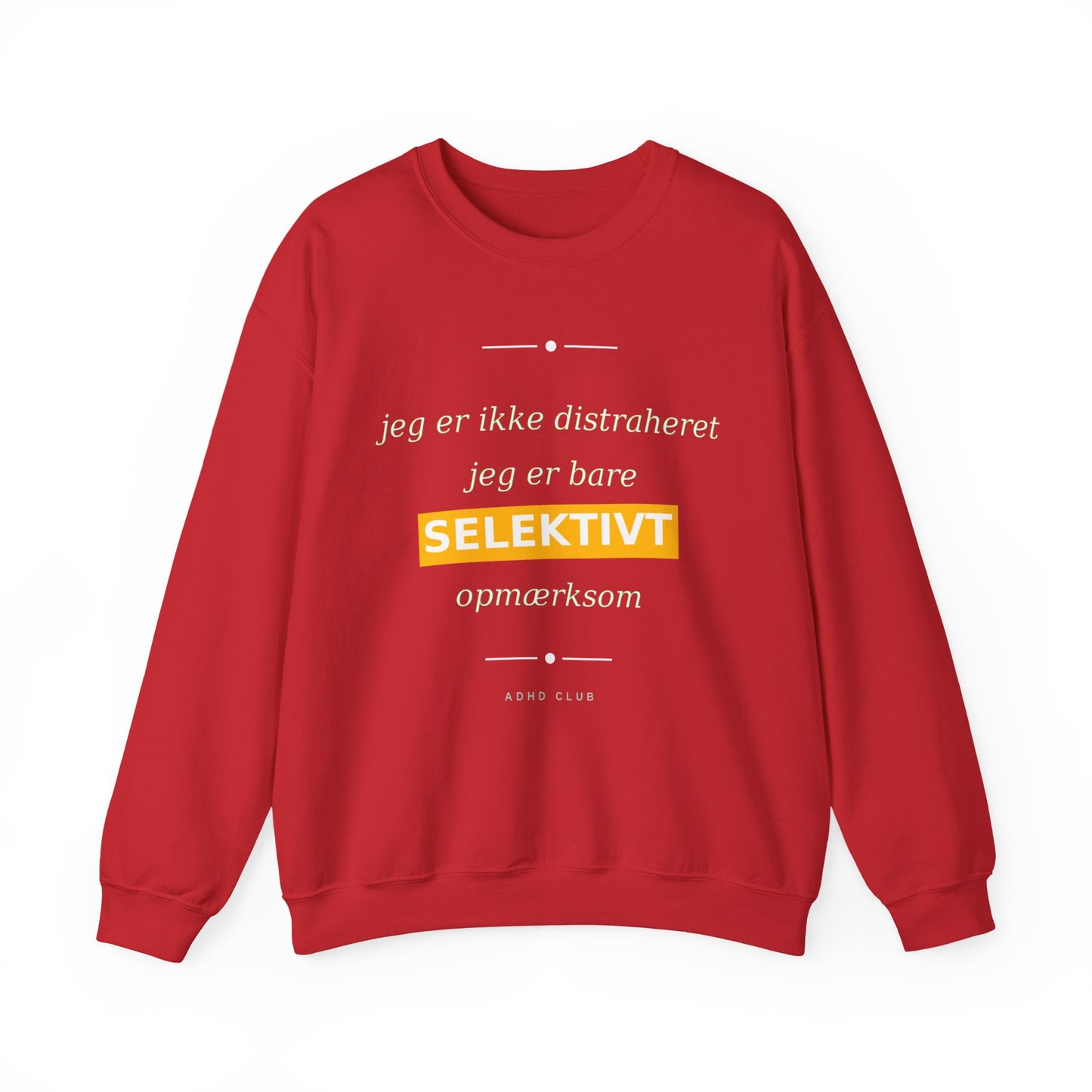 Sweatshirt Selektiv opmærksom