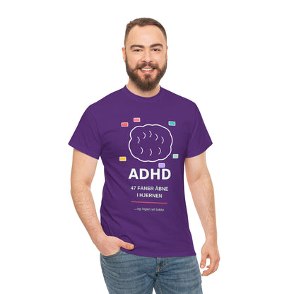 T-Shirt — "47 Faner Åbne I Hjernen"