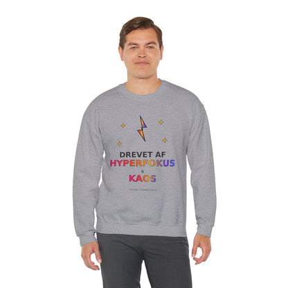 Sweatshirt — Drevet af Hyperfokus & Kaos