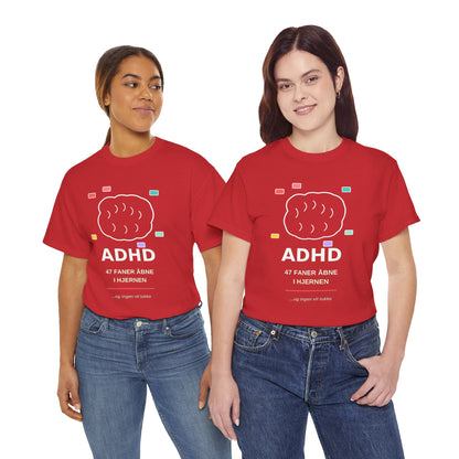 T-Shirt — "47 Faner Åbne I Hjernen"