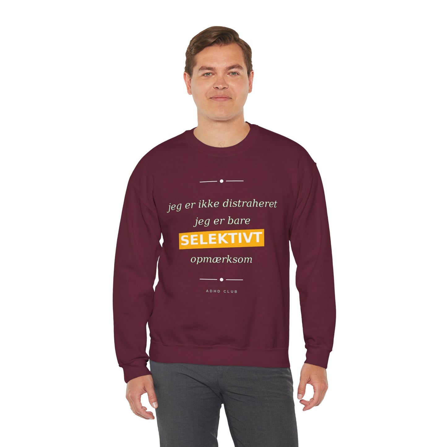 Sweatshirt Selektiv opmærksom