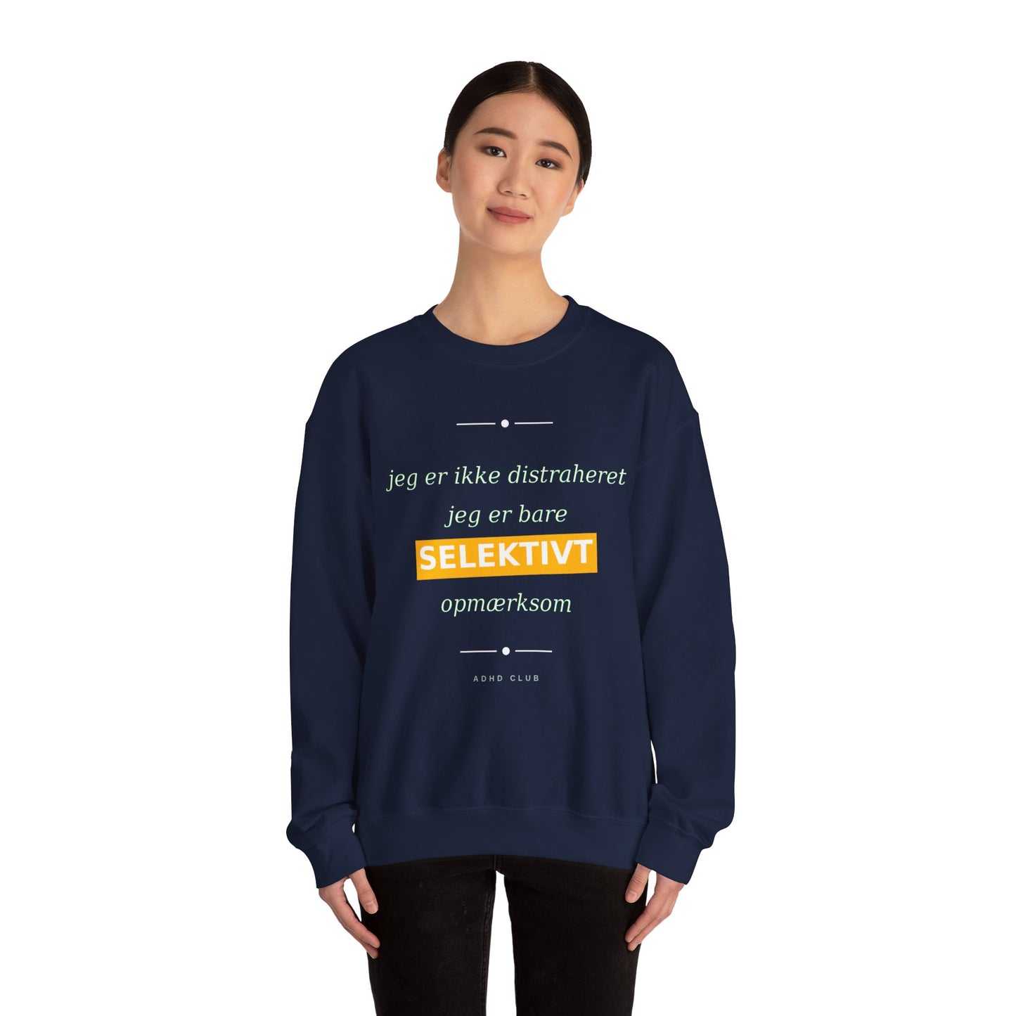 Sweatshirt Selektiv opmærksom