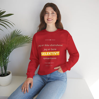 Sweatshirt Selektiv opmærksom