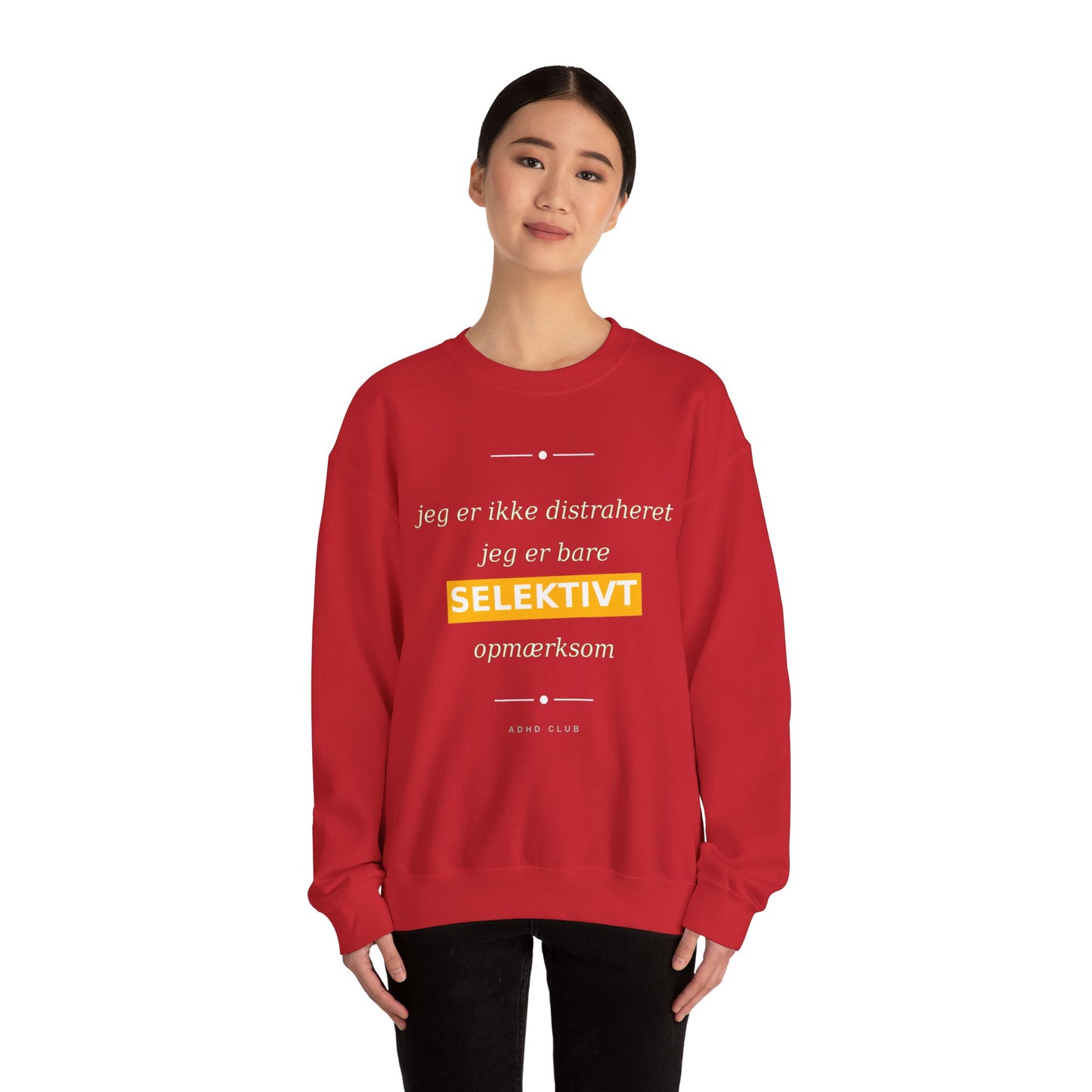 Sweatshirt Selektiv opmærksom