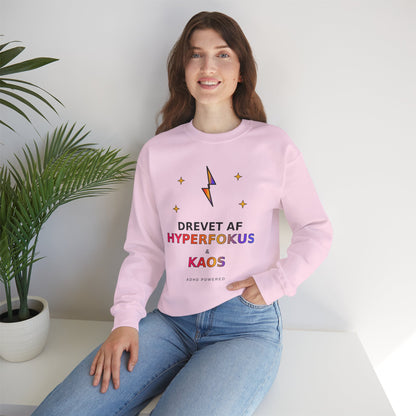 Sweatshirt — Drevet af Hyperfokus & Kaos