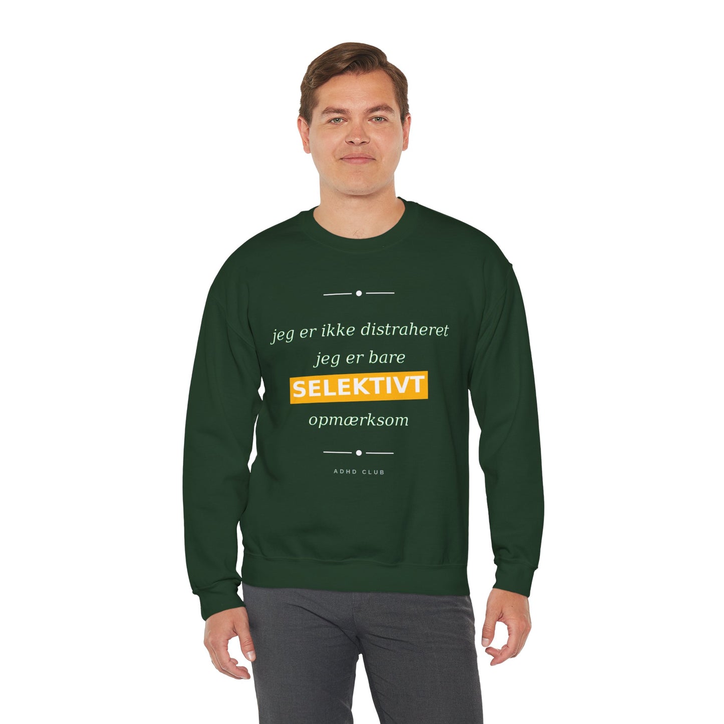 Sweatshirt Selektiv opmærksom