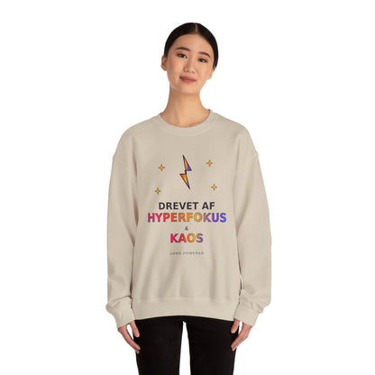 Sweatshirt — Drevet af Hyperfokus & Kaos