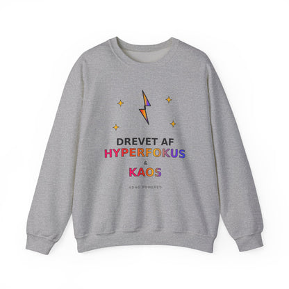Sweatshirt — Drevet af Hyperfokus & Kaos