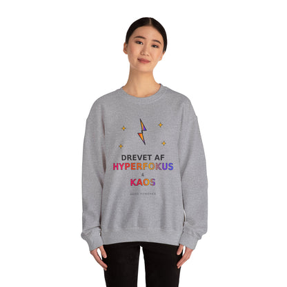 Sweatshirt — Drevet af Hyperfokus & Kaos