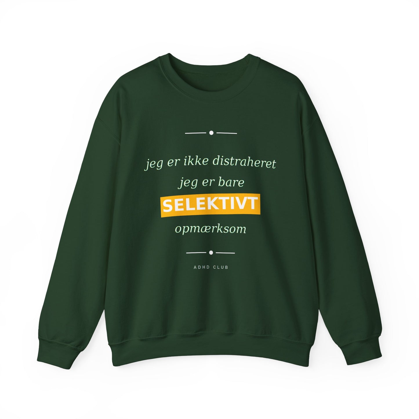 Sweatshirt Selektiv opmærksom