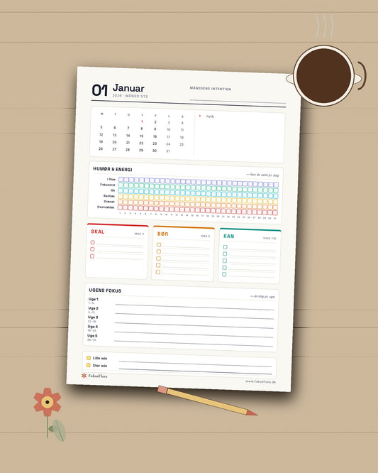 ADHD Kalender for voksne