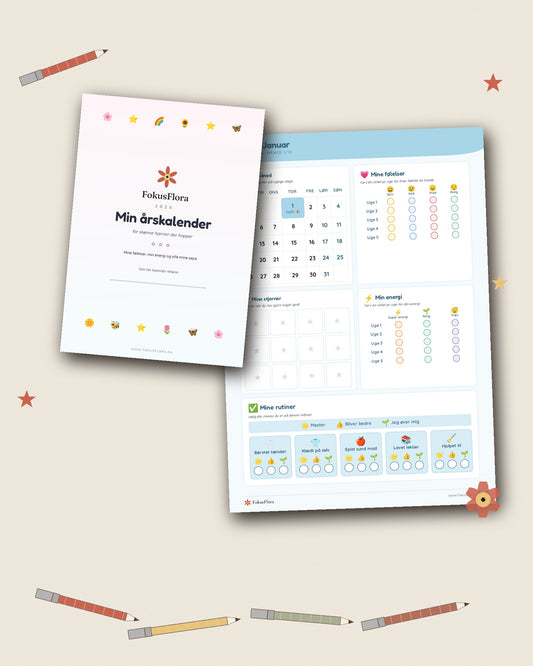 Kalender til børn ADHD 2026