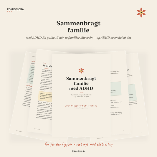 Sammenbragt Familie Plus/minus ADHD
