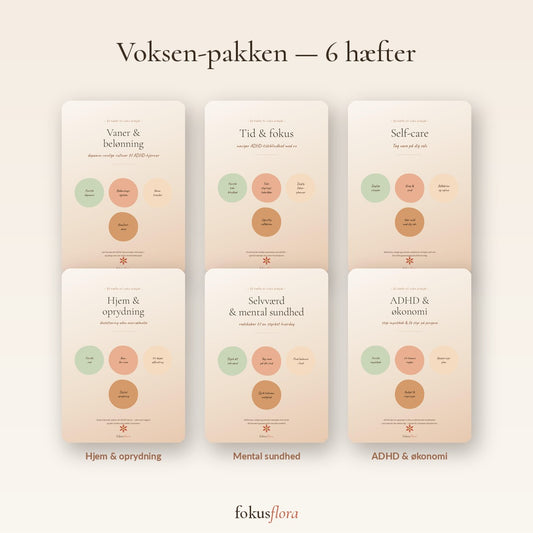 Voksen pakke med hjælp til daglige udfordringer