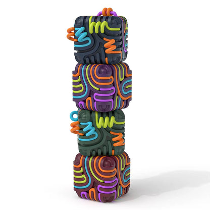 3D-sensorisk aktivitetskube